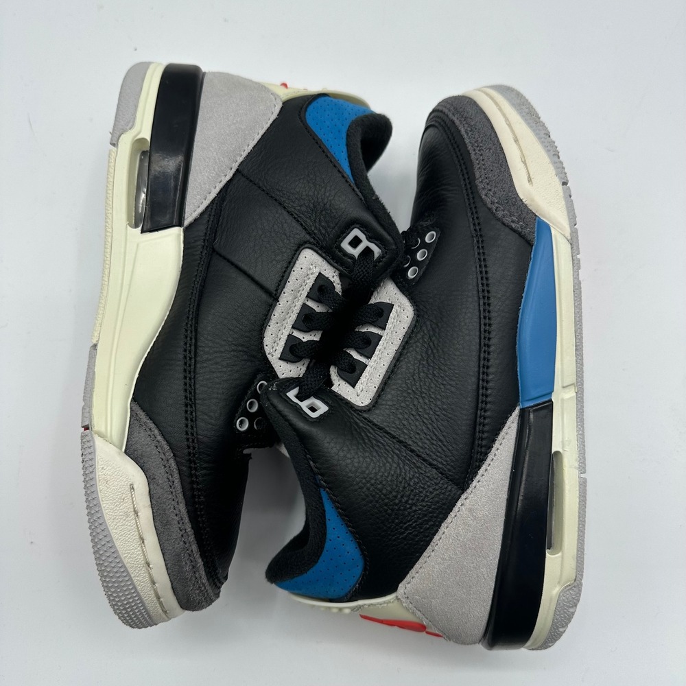 Jordan 3 Retro Mid Fear Pack 2023 Black Night Stadium IB8968-004 Youth Boys 4Y - Picture 9 of 10